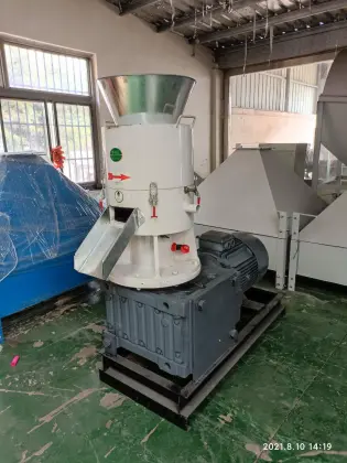 portable wood pellet machine