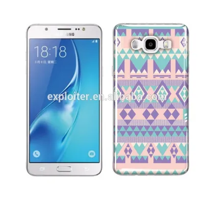 Ultra-thin epoxy resin back cover for samsung galaxy j5 cases and covers