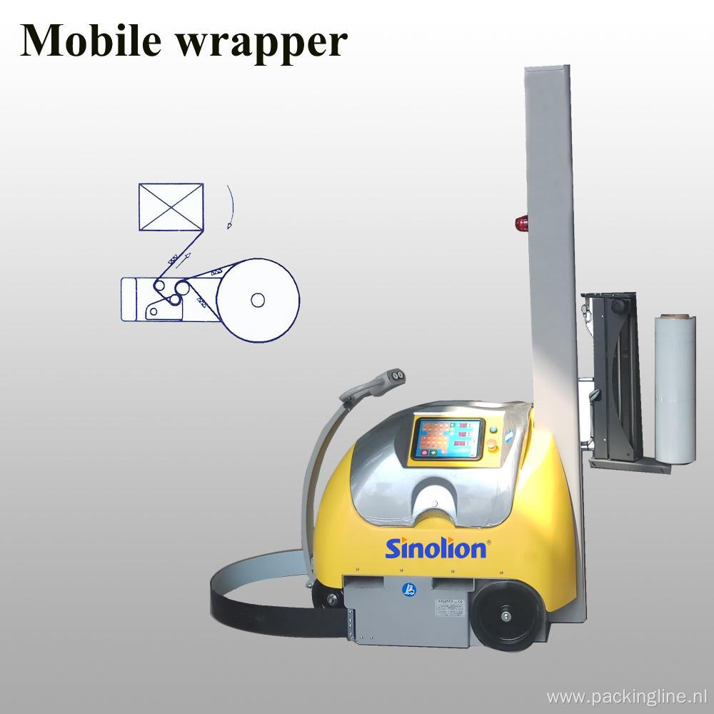 Mobile Wrapper Pallet Packing Machine