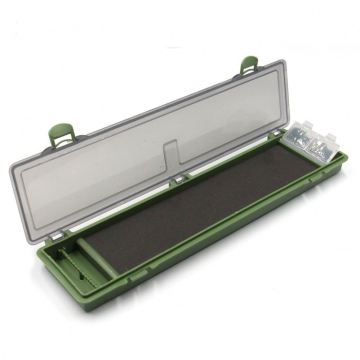 Carp Fishing Tackle Box: Stiff Hair Rig Board with Pins