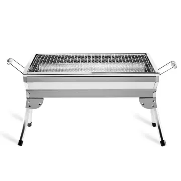 Outdoor Portable Folding Grill Charcoal Griddle Camping BBQ Grill for Barbecue Hiking Picnic