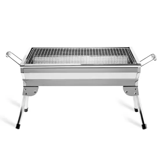 Outdoor Portable Folding Grill Charcoal Griddle Camping BBQ Grill for Barbecue Hiking Picnic