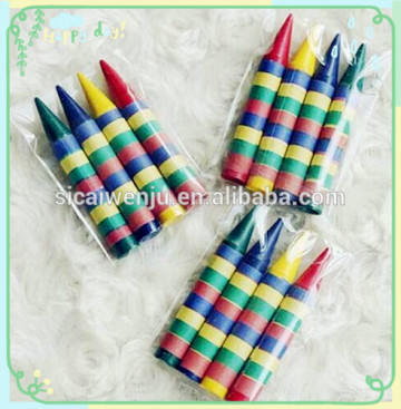 4pcs packed crayons Watercolor art craft paint cake