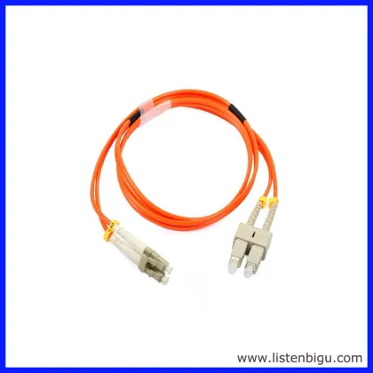 LC Patch Cord, Multiple Mode, Duplex, 62.5/125 LC-LC