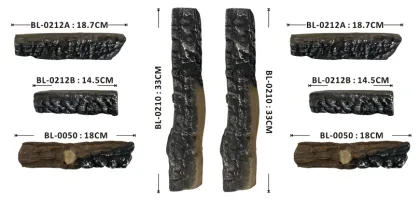 ABLE Light Weight Fireplace Logs