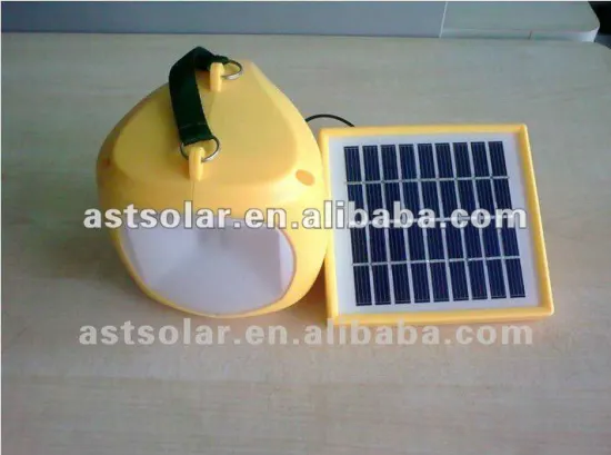 portable solar lantern with mobile phone charger