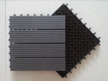 Wood Plastic Composite Decking Wpc Flooring Tiles for Swimming pool