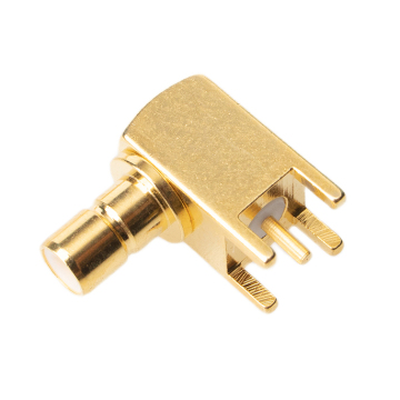 SMB Female Plug PCB Mount Crimp RF Connector