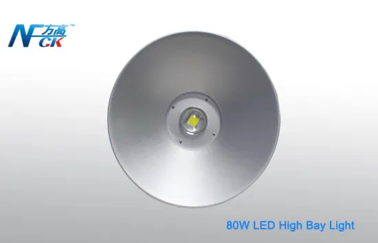 Ac 240v 80watt 8000lm High Bay Led Lights For Supermarket Lighting