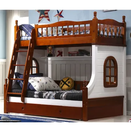 Simple Design Kids Furniture & Solid Wood Children Beds