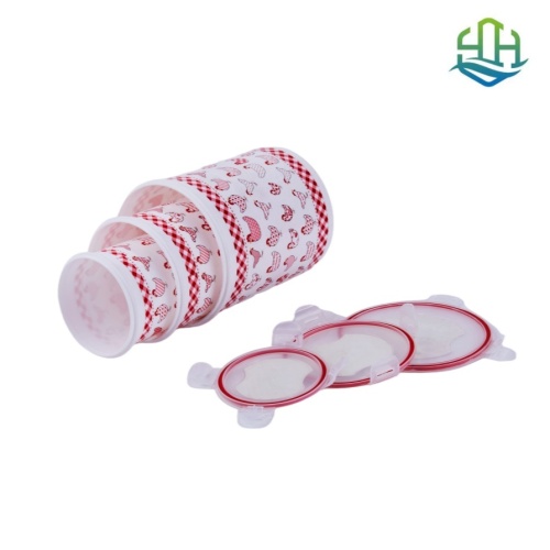 Ensemble de boîtes de rangement empilables 3 pièces