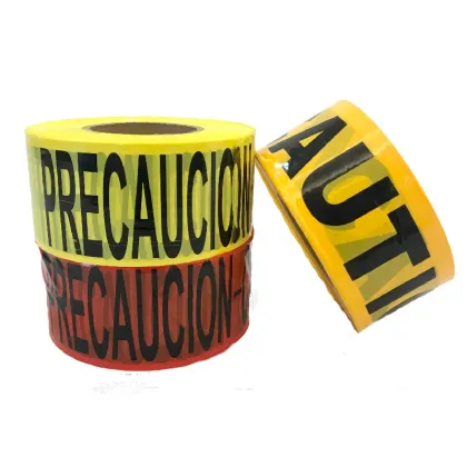 Construction Safety Supplies: Reflective Polyester Warning Tape