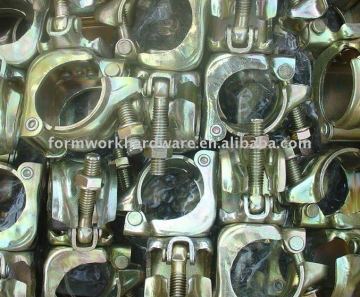 China supply 90/110 degree fixed and swivel scaffolding couplers factory price