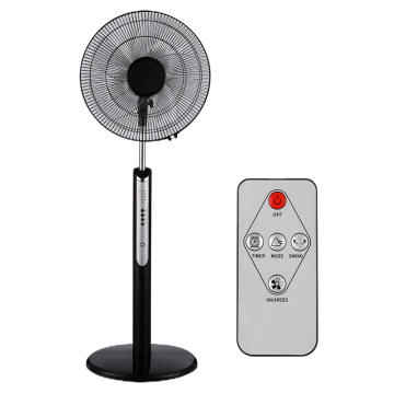 Home Use 2023 220V Wholesale: 16'' Pedestal Solar-Powered Electric Stand Fan
