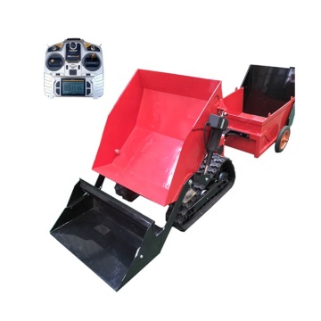 Schnelle Lieferung Benzin/Diesel Crawler Dumper mit Gummibahnen