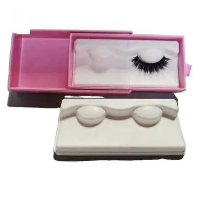 Rectangle mink lash cases false eyelash packaging box