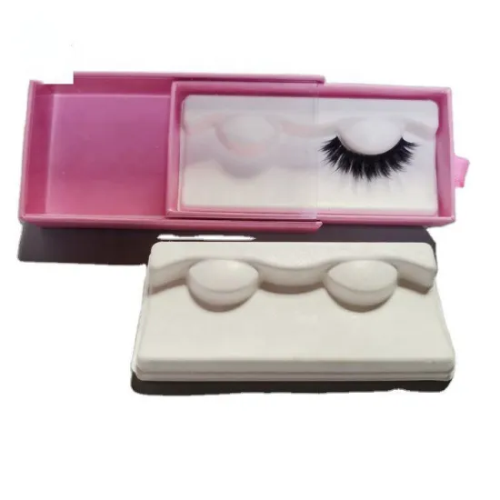 Rectangle mink lash cases false eyelash packaging box