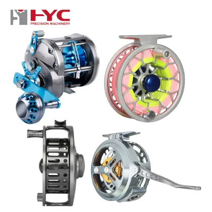 CNC 5 Aixs Machining Sea Fishing Line Wheel
