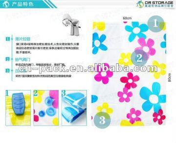 Cube Vacuum bag/painted vacuum storage bag