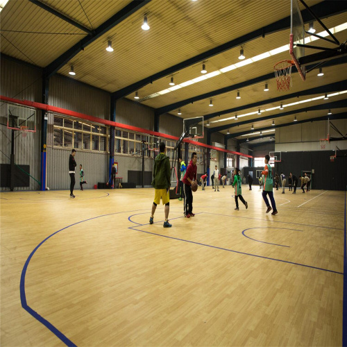 Canchas de baloncesto piso de goma