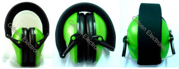 bright green safety hearing protection passive earmuff