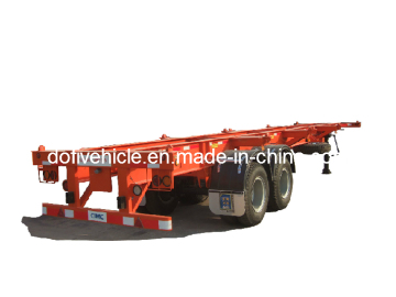 40' Skeleton Trailer with 2 Axles (ZJV9350TJZ)