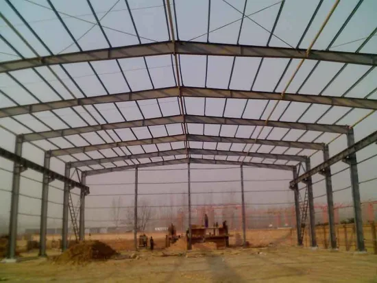 Prefabricated Steel Structural Shed Structure Fabrication