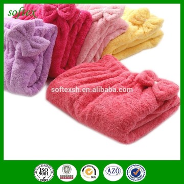 Whole sale NEW DESIGN sex girl bath towel microfiber bath towel dress with bow Thick salon bath towel