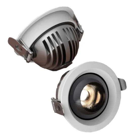 Aluminum LED Spotlight Ceiling Lights Anti-Glare COB Adjustable Recessed Washers