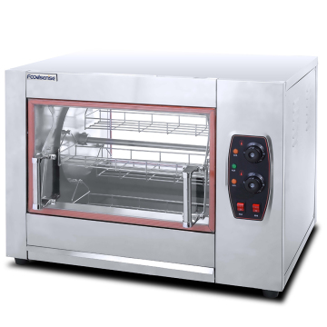 Electric Commercial Stainless Steel Rotisserie Chicken Oven