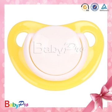 2015 New Design Custom Pacifiers Logo Printing Silicone Pacifier