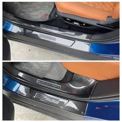 Han EV Accessories Inner/Outer Door Sill Scuff Plate for BYD Han