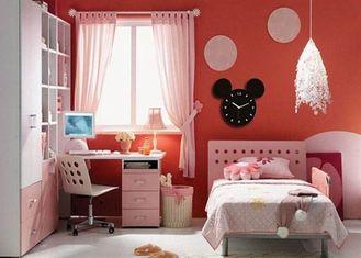 Customized Originality Black Lovely Acrylic Wall Clock For