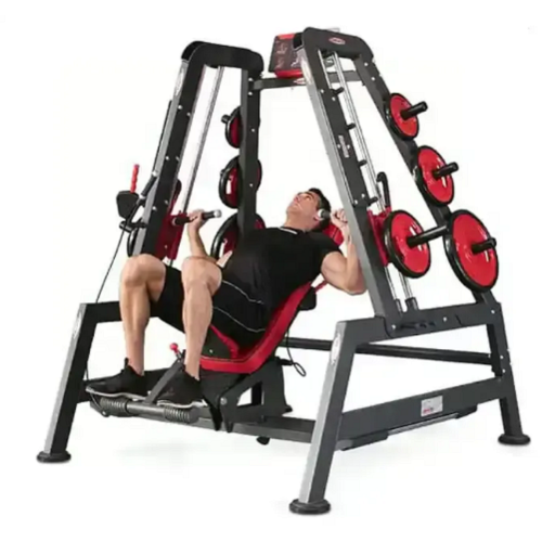 Gym Fitness Equipment Upper Body Smith Dual System
