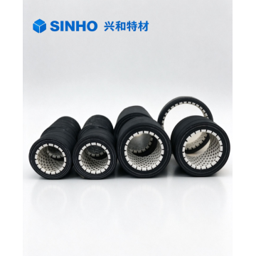 高铝陶瓷嵌入式橡胶软管