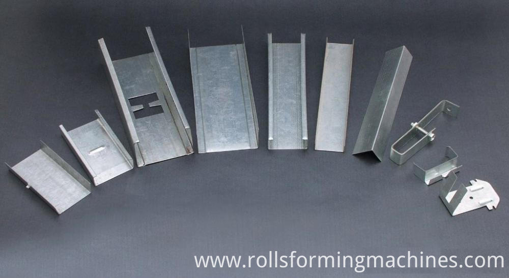 Stud And Truss Profile Roll Forming Machine Light Gauge Steel Framing Machine