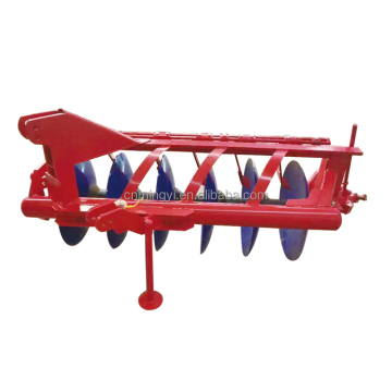 Farm Equipment: Heavy Duty Disc Plow for Tractor-Driven Field Cultivation