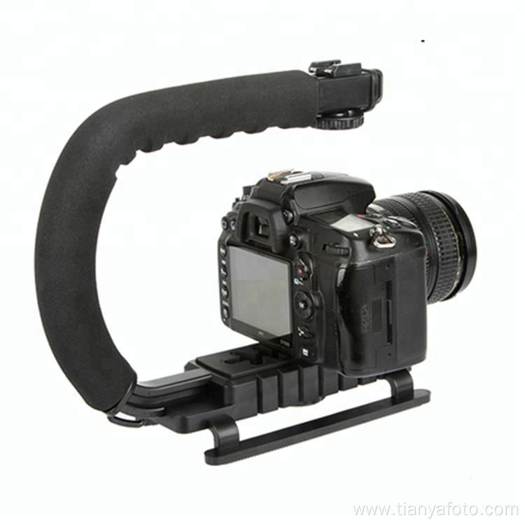 U shaped easy gimbal dslr smartphone video stabilizer