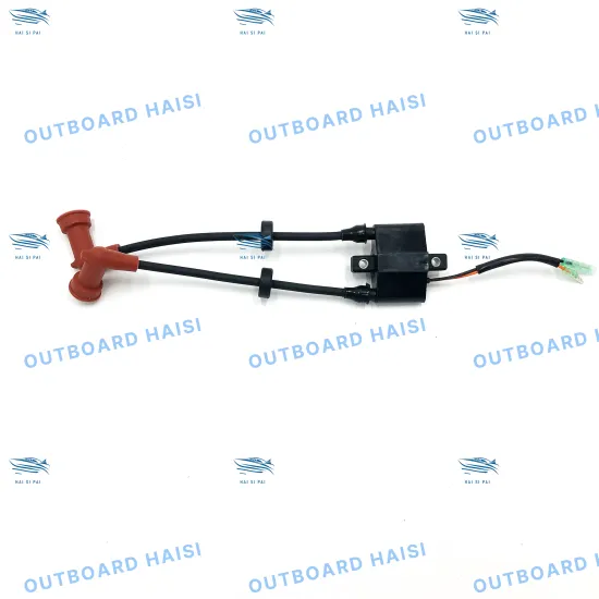 Yamaha Outboard Ignition Coil Assy for 9.9hp and 15hp Models: 6B4-85570-00