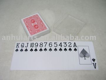 High quality top sale 100% Plastic playing cards