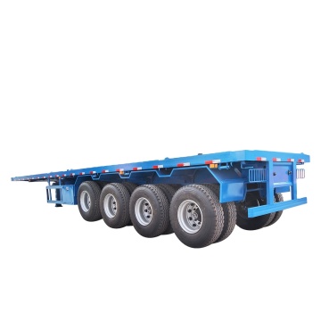 Hot Sale 4 Axles Container Frame Flatbed Trailer For Sale