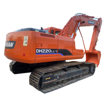 Gebruikte Daewoo, Doosan en Hyundai Crawler graafmachines te koop: modellen 22 ton DH220, DH225 en DH300