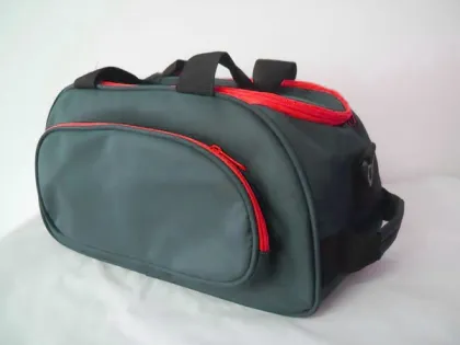 weekend travel bag with shoes compartment
