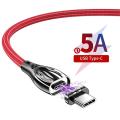 5A Snabbladdningstyp-C Magnetic Data Cable