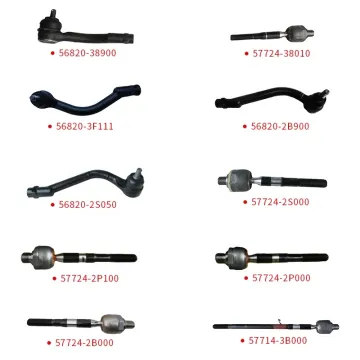 Hyundai Kia Outer and Inner Tie Rod Ends for Steering Parts