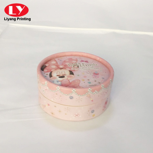 Custom Gift Round Powder Box Printing