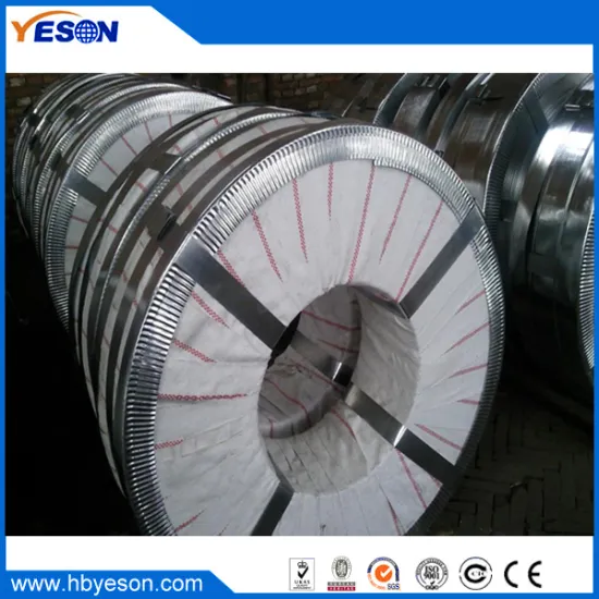 0.3mm hot dipped galvanized slit steel belt in coil