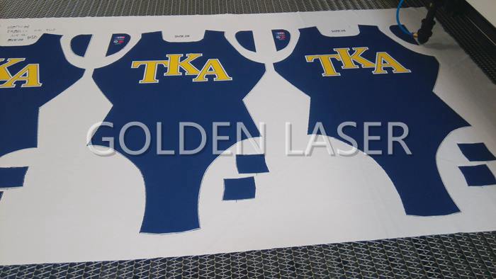 Laser Cutter Dye Sublimation Printed Fabric Contour