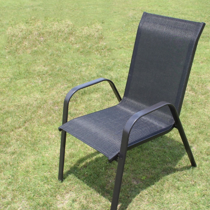 Stackable mesh chairs