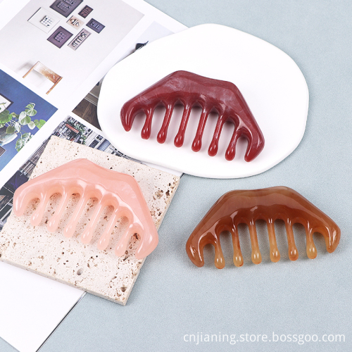 YINING Resin Massage Combs: Affordable Meridian and Scalp Massagers for Head and Body Relaxation